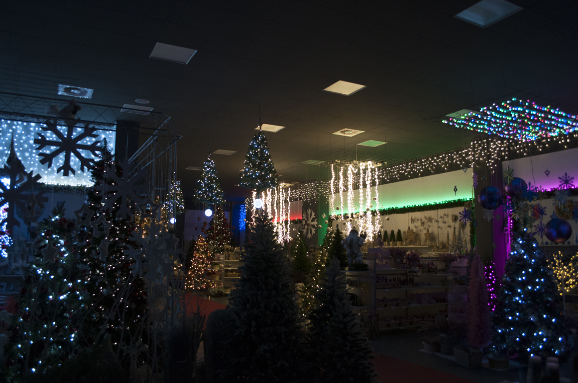 Decorazioni luminose per esterni arese