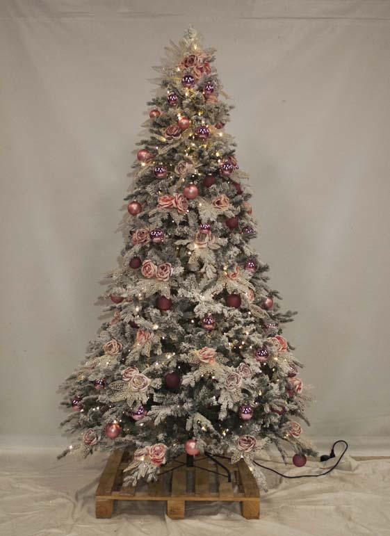 Albero Di Natale Rosa.Noleggio Alberi Di Natale Per Eventi Turate L Emporio